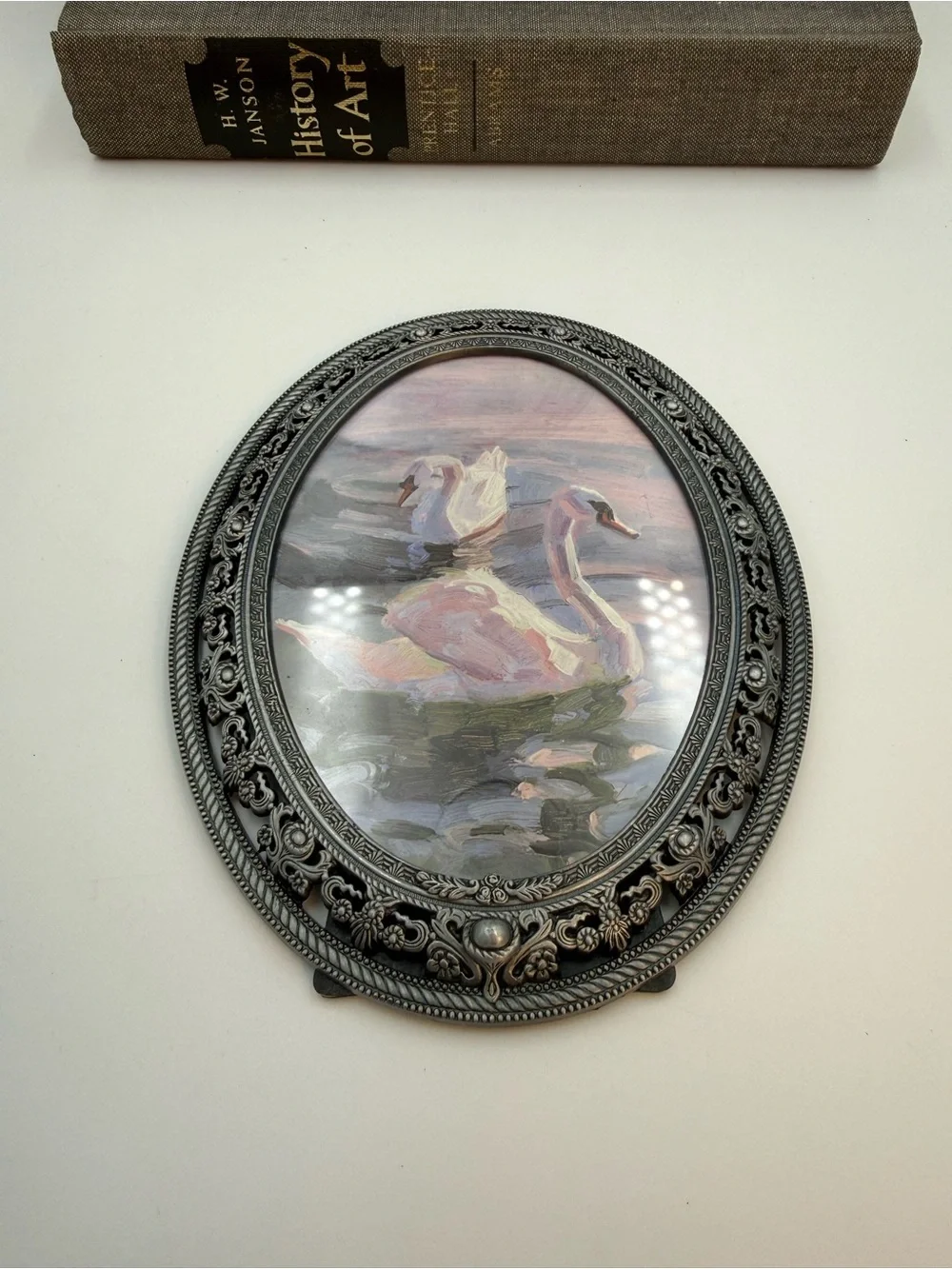 Vintage pair oval